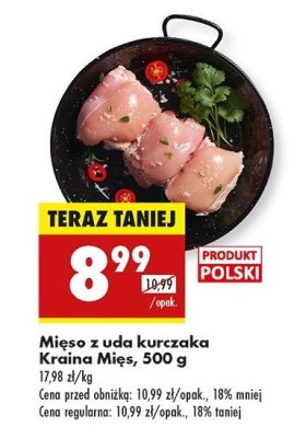Mięso z uda kurczaka Kraina mięs promocja