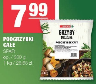 Podgrzybki całe Spar promocja w SPAR