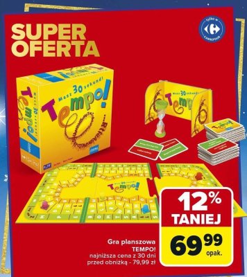 Gra planszowa TEMPO! promocja w Carrefour