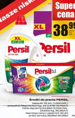 Środki do prania Persil promocja w Supeco