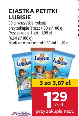 Ciastka mleczne Lu promocja w Stokrotka