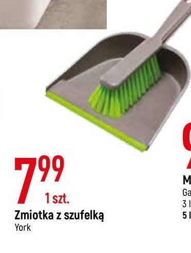 Zmiotka z szufelk膮 z gum膮 York promocja