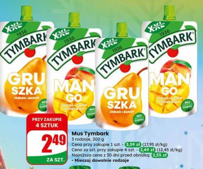 Mus mango promocja w Dino