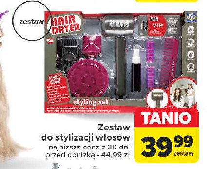 Zestaw do stylizacji włosów promocja w Carrefour Market