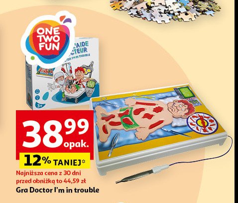 Gra doktorze jestem chory One two fun promocja