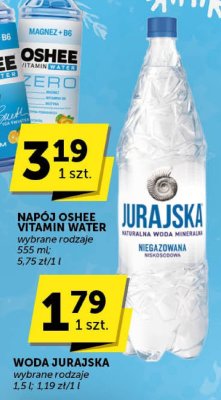 Napój Oshee Vitamin Water promocja w Euro Sklep