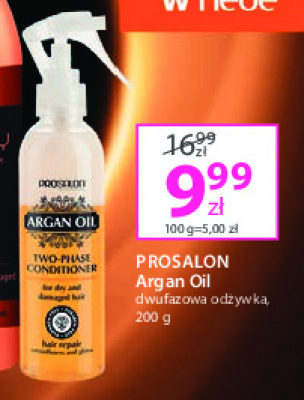 Od偶ywka dwufazowa argan Prosalon promocja