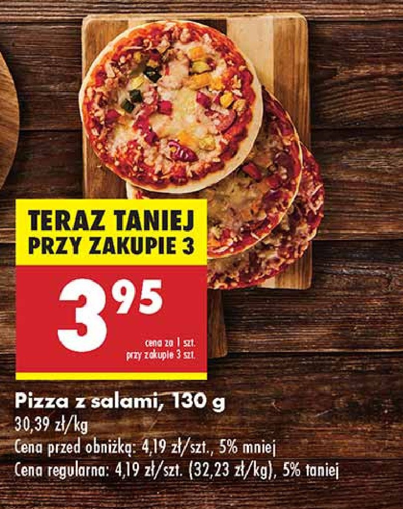 Pizza salami promocja