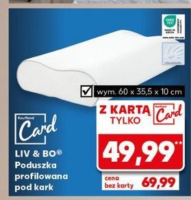 Poduszka profilowana Liv & bo promocja