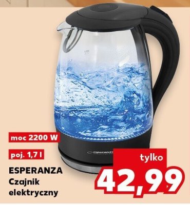 Czajnik elektryczny szklany promocja w Kaufland