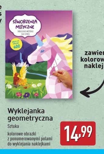 Wyklejanka geometryczna stworzenia mityczne promocja