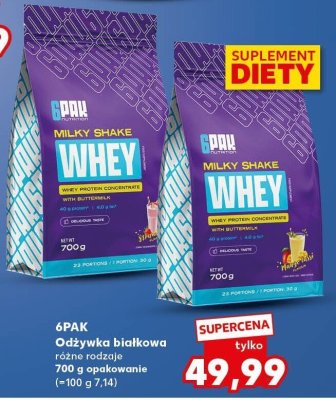 Odżywka białkowa różne rodzaje 6Pak promocja w Kaufland