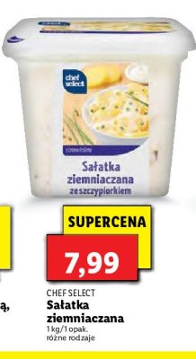 Sałatka ziemniaczana ze szczypiorkiem Chef select promocja