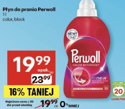 P艂yn do prania PERWOLL BLACK MAGIC promocja w Delikatesy Centrum