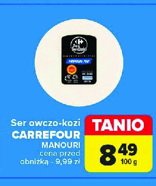 Ser manouri Carrefour targ świeżości promocja