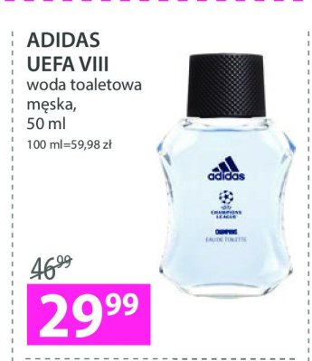 Woda toaletowa Adidas men champions league Adidas cosmetics promocja