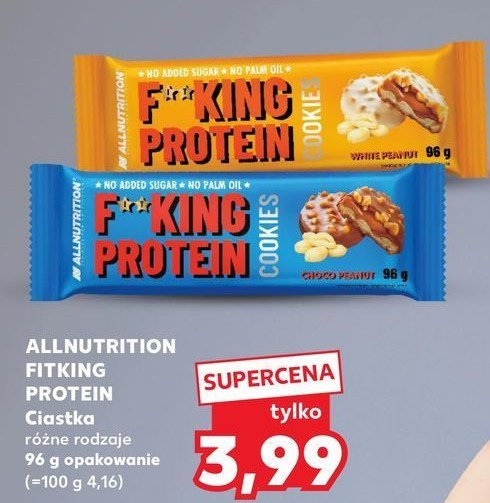 Ciastka choco peanut FITKING DELICIOUS promocja w Kaufland