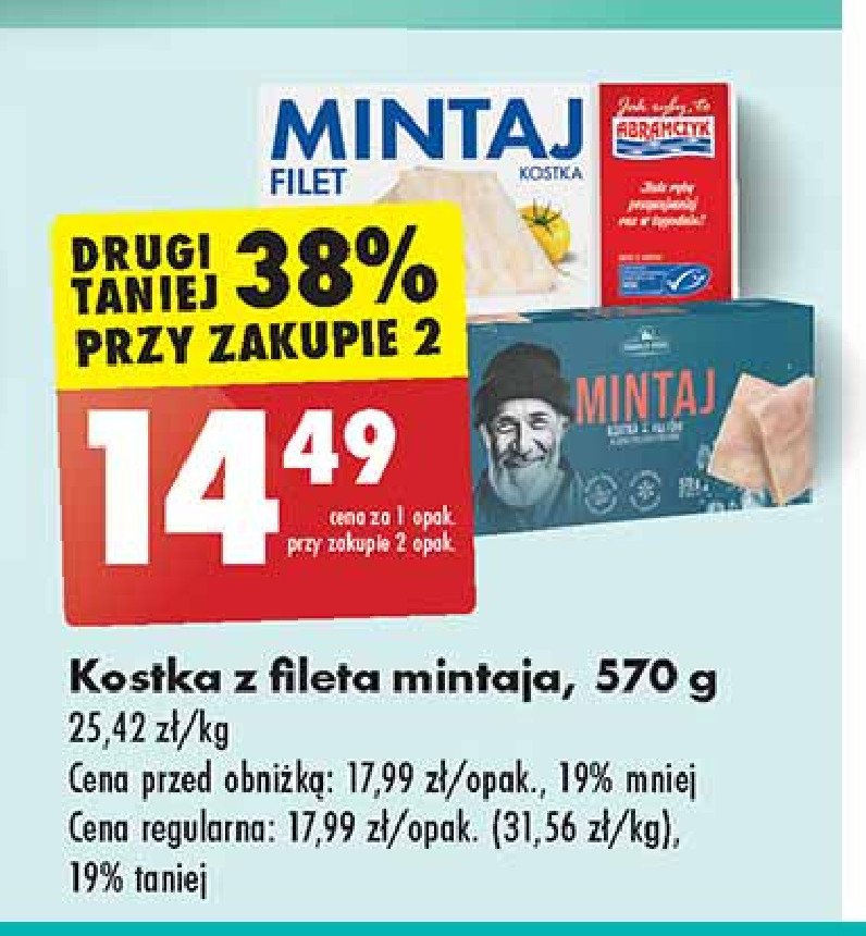 Mintaj kostka Abramczyk promocja