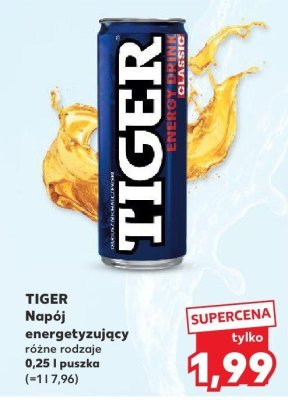 Napój energetyzujący różne rodzaje promocja w Kaufland