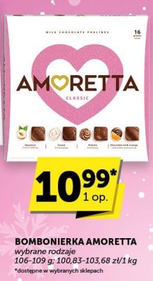 Bombonierka Amoretta wybrane rodzaje promocja w Groszek