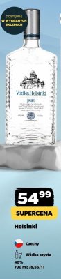 Wódka Helsinki Vodka pure promocja w Netto
