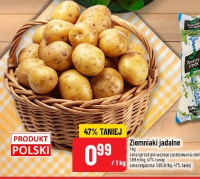 Ziemniaki jadalne promocja w POLOmarket