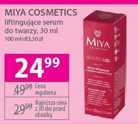 Liftingujące serum z roślinnym retinolem Miya beauty.lab Miya cosmetics promocja