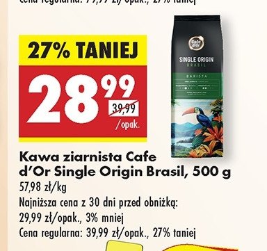 Kawa CAFE D'OR BRASIL promocja