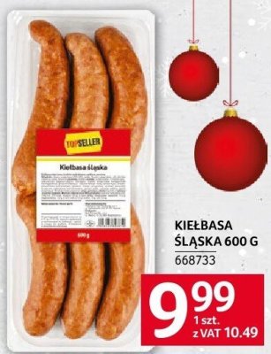 Kiełbasa śląska 600 G promocja w Selgros