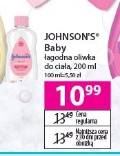 Oliwka łagodna Johnson's baby promocja