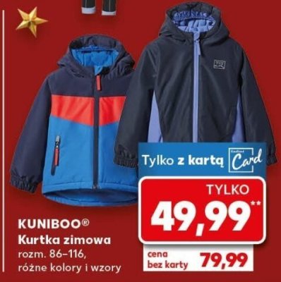 Kurtka zimowa KUNIBOO promocja w Kaufland