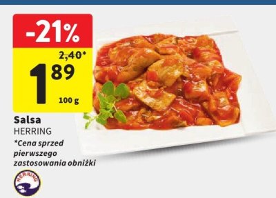 Salsa HERRING promocja w Intermarche