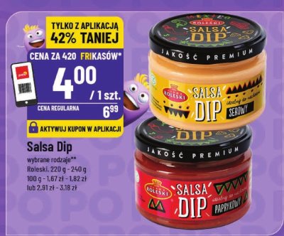 Salsa Dip różne rodzaje promocja w POLOmarket