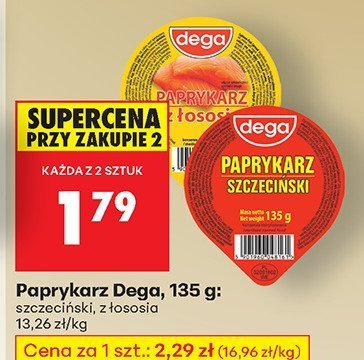 Paprykarz Dega szczeciński promocja w Biedronka