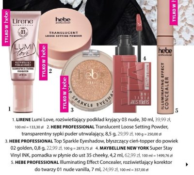 Pomadka MAYBELLINE NEW YORK Super Stay Vinyl INK promocja w Hebe