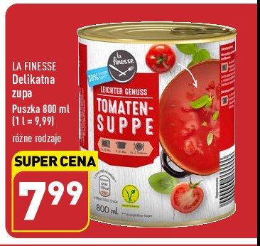 Zupa pomidorowa La finesse promocja
