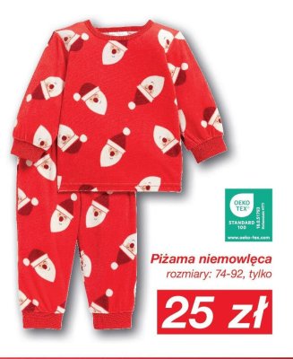 Piżama niemowlęca promocja w KiK