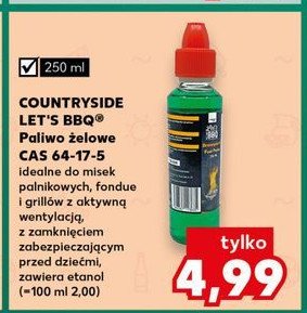 Paliwo żelowe cas 64-17-5 K-classic countryside promocja