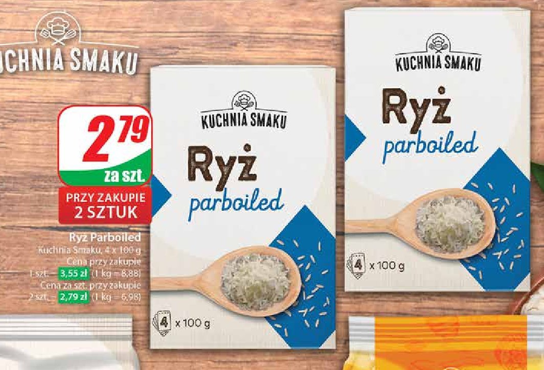 Ryż parboiled Kuchnia smaku promocja