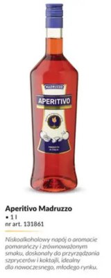 Aperitivo Madruzzo napój niskoalkoholowy promocja w Makro