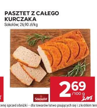 Pasztet z ca艂ego kurczaka Soko艂贸w promocja