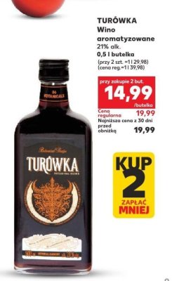 Wino aromatyzowane 0,5 l promocja w Kaufland