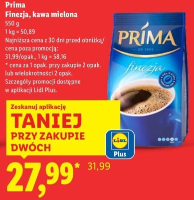 Kawa promocja w Lidl