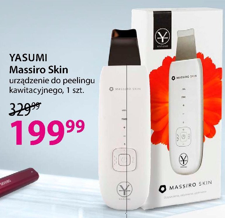 Urządzenie do peelingu kawitacyjnego massiro skin Yasumi promocja