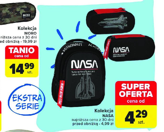Plecak nasa promocja