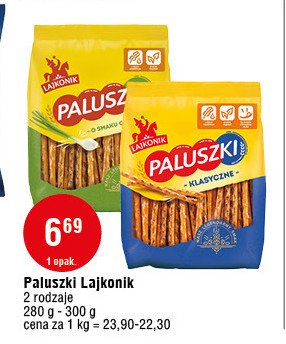 Paluszki cebulowe Lajkonik junior paluszki promocja