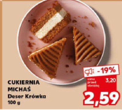 Deser Krówka promocja w Kaufland
