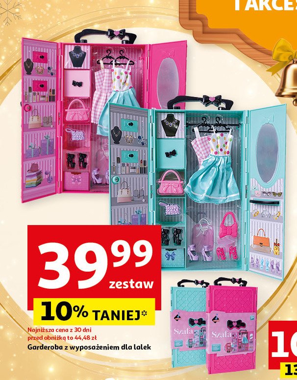 Garderoba dla lalki promocja w Auchan