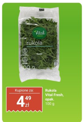 Rukola Ryneczek lidla promocja w Biedronka