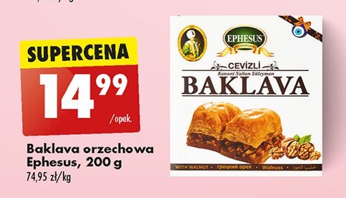 Baklawa orzechowa EPHESUS promocja